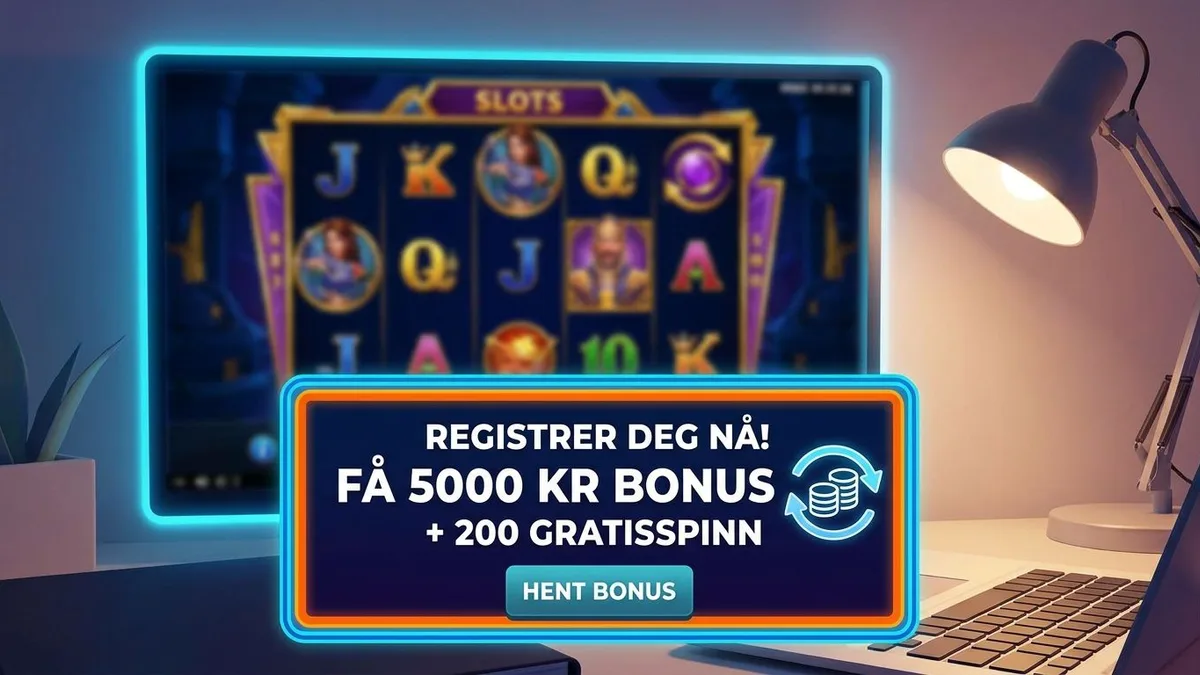 Registrer deg med bonus